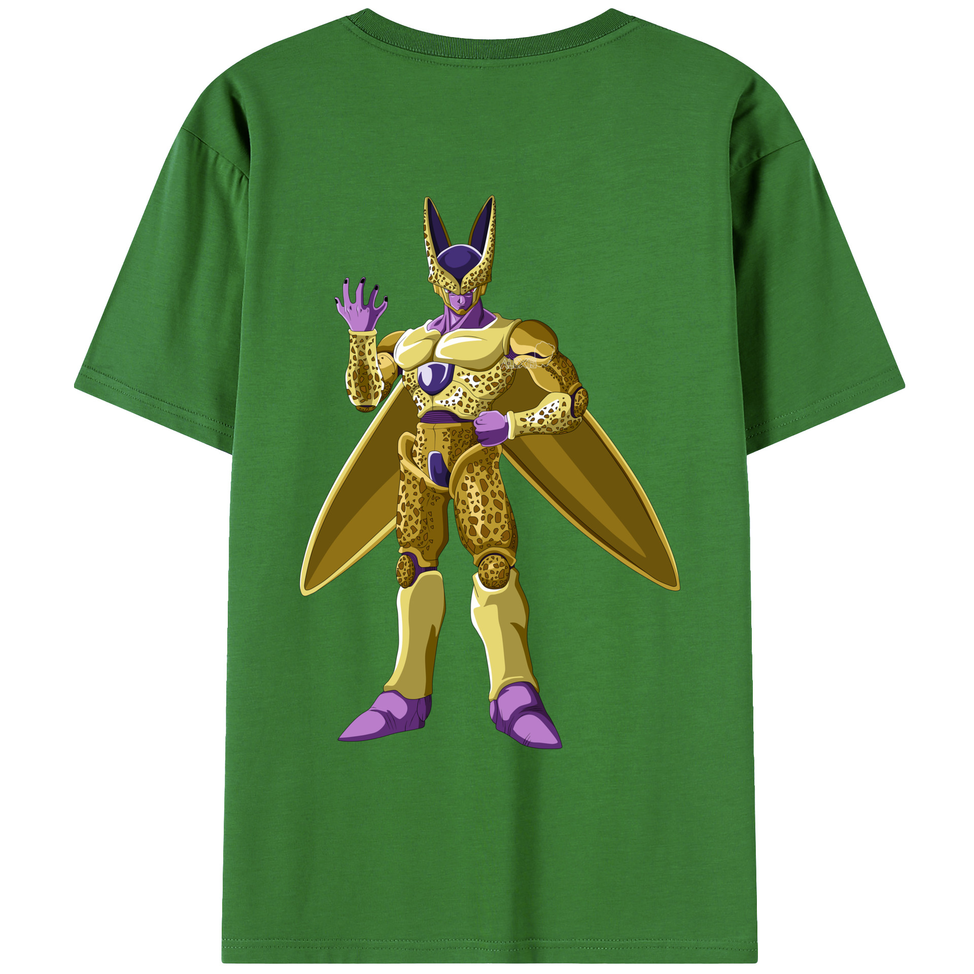 （画像用） ドラゴンボール セル DRAGON BALL Cell レディース半袖Tシャツ(バックプリント)